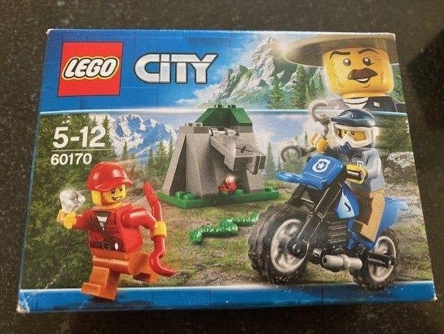 LEGO City Bergpolitie Off-road Achtervolging – 60170, City, Lego, Nieuw, Ophalen of Verzenden