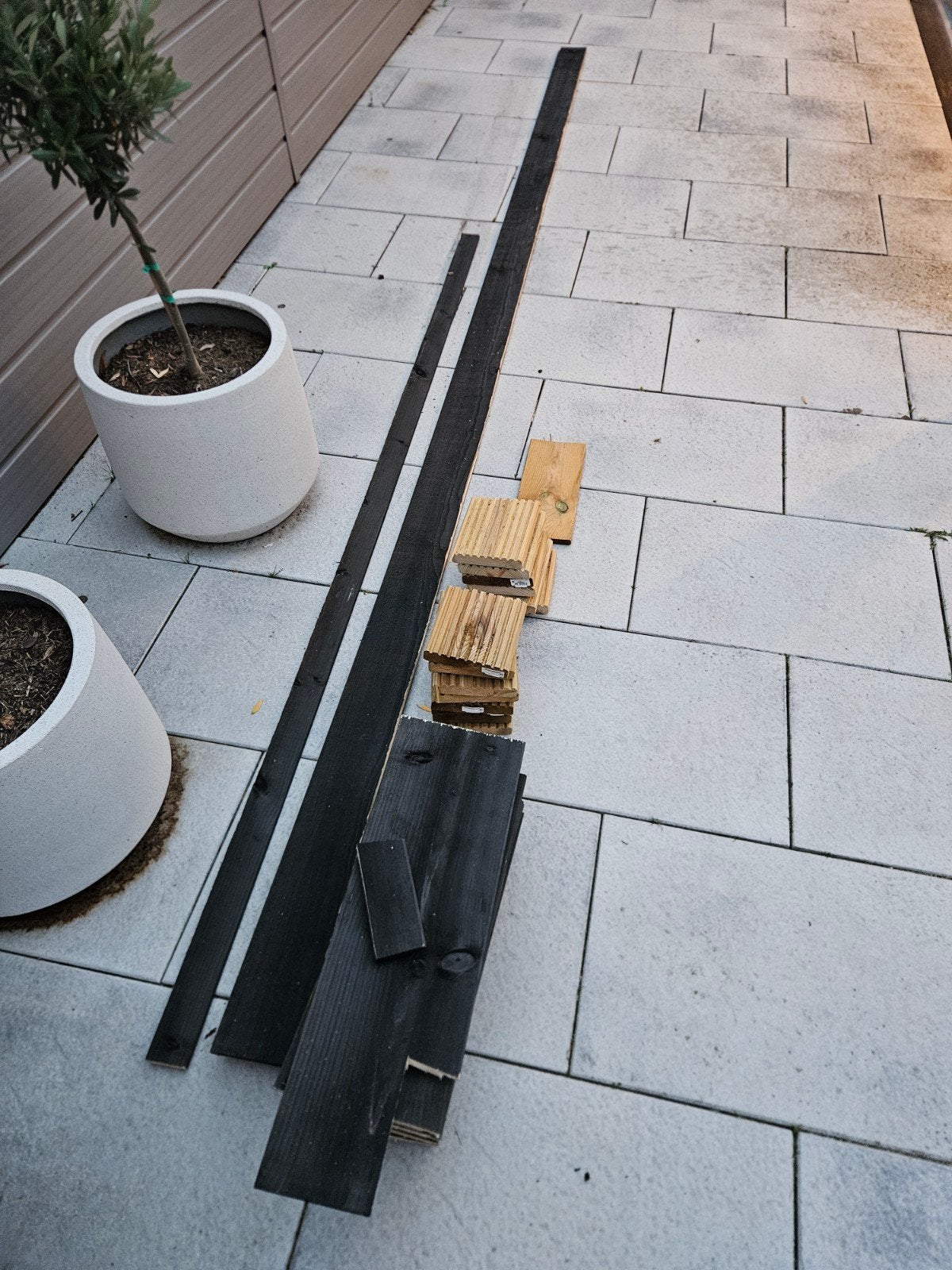 Divers geïmpregneerd hout, 25 tot 50 mm, Nieuw, Balk, Minder dan 200 cm