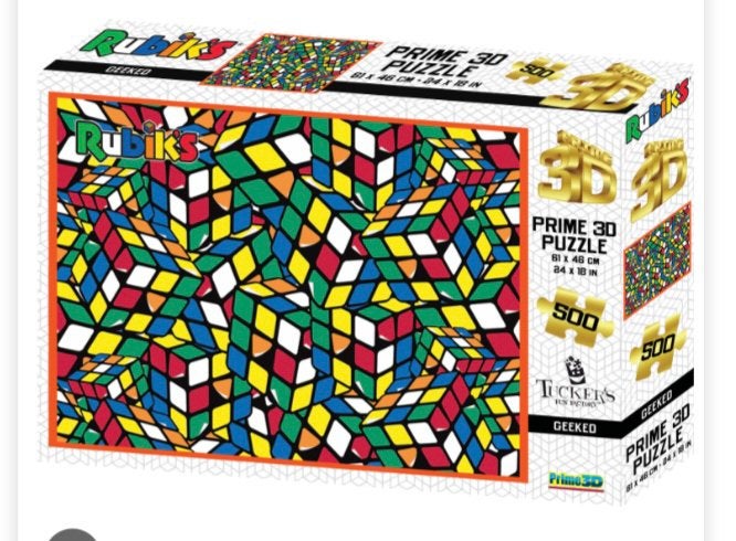 Nieuwe Rubik’s puzzel. Prime 3D puzzel. 500 stukjes., Hobby en Vrije tijd, Denksport en Puzzels, Ophalen of Verzenden, 500 t/m 1500 stukjes