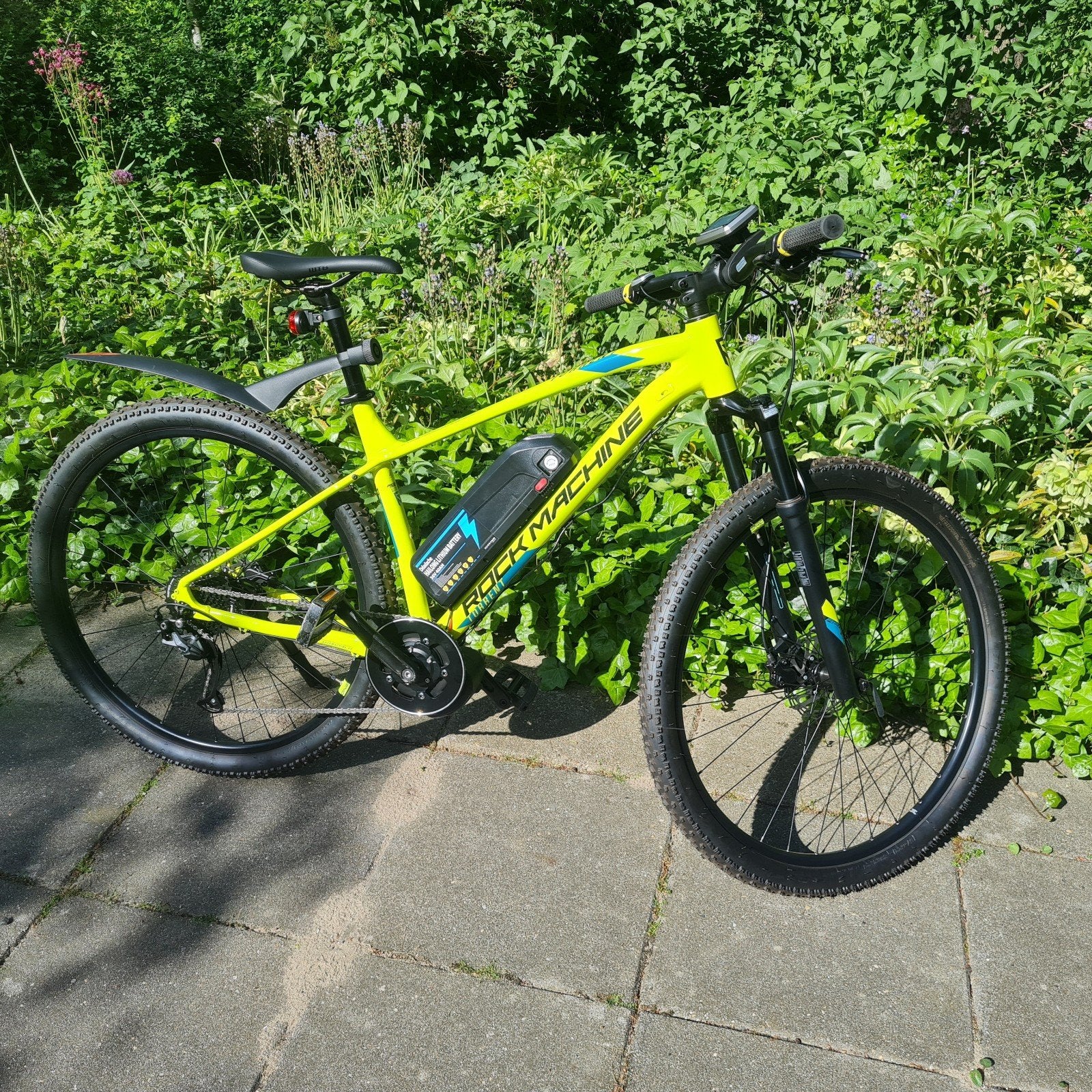 Elektrische RM Torrent ATB 48cm/29inch/Vering/9vers/mid-moto, Hardtail, 45 tot 49 cm, Nieuw, RockMachine