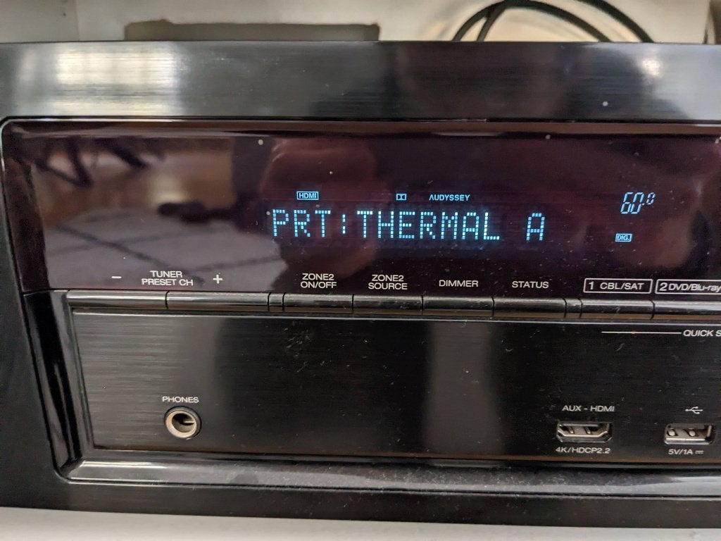 Foto 8 van Denon AVR-X1200W receiver defect, compleet in doos