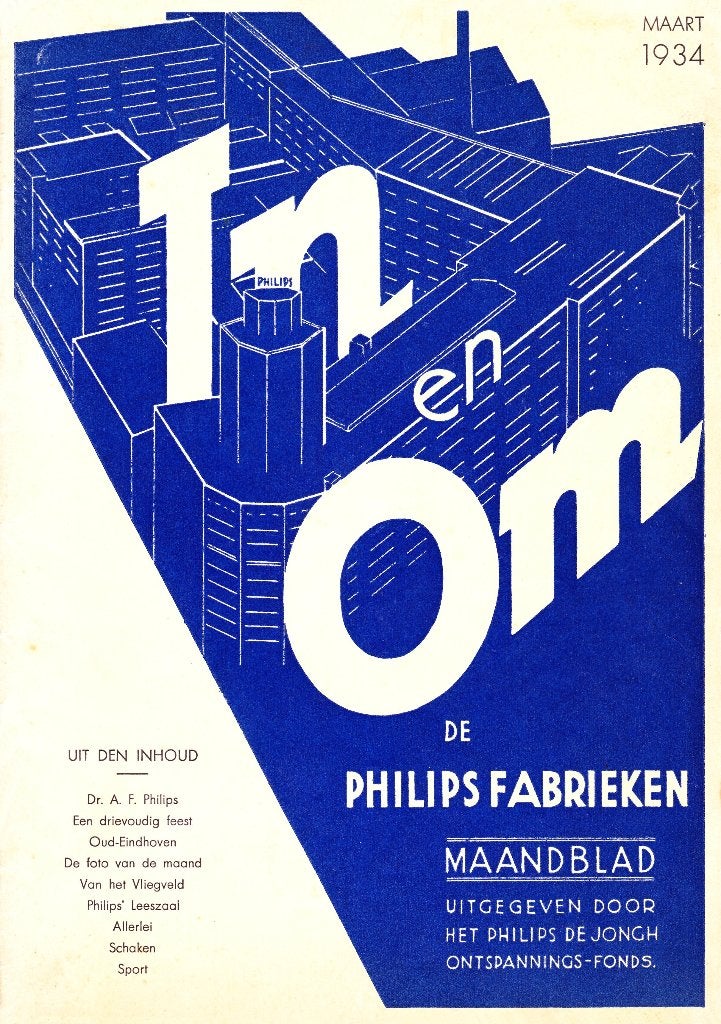 GEZOCHT: In en om de Philipsfabrieken, Philipskoerier, Verzamelen, Ophalen of Verzenden, 1940 tot 1960, Nederland, Tijdschrift