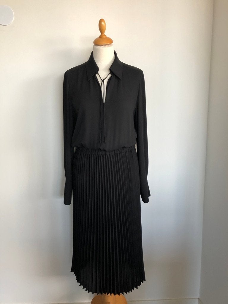 Jurk LUISA CERANO, maat 38, Kleding | Dames, Jurken, Maat 38/40 (M), Verzenden, Zwart, Zo goed als nieuw