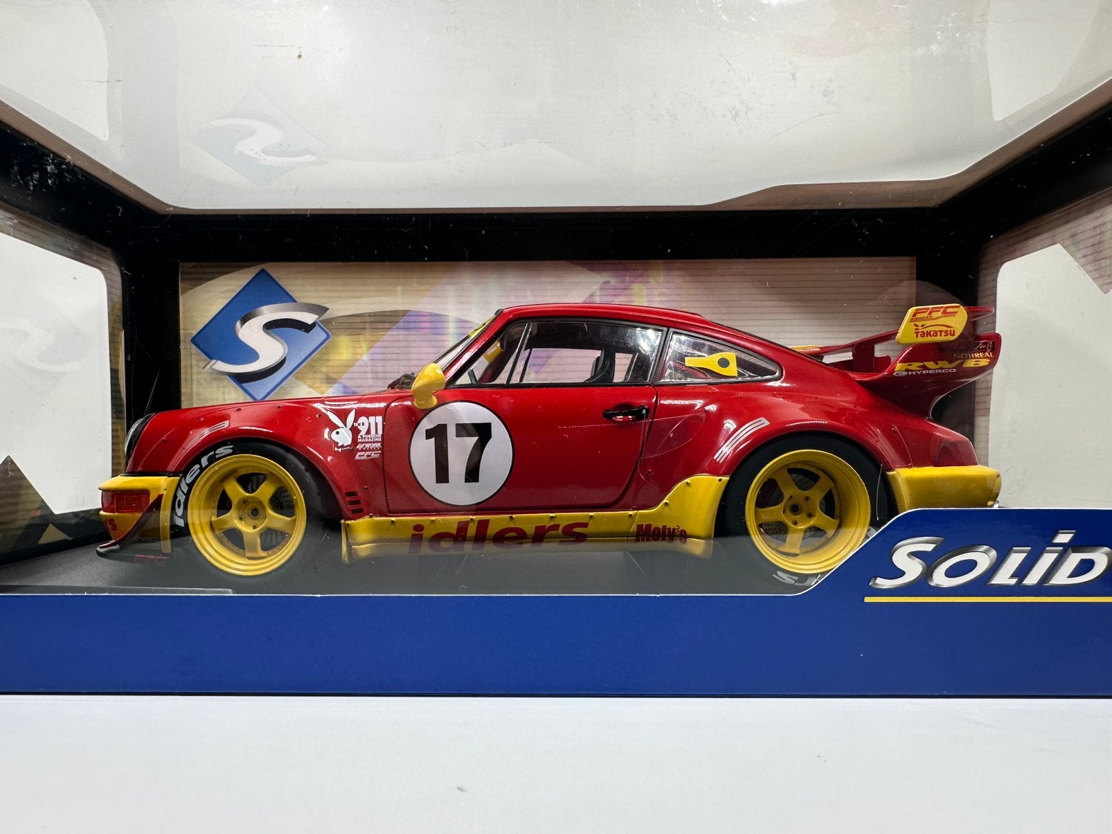 SOLIDO PORSCHE 911 RWB RAUHWELT MATYS IDLERS 2016 1:18 NIEUW, Ophalen of Verzenden, Nieuw, Auto, Solido