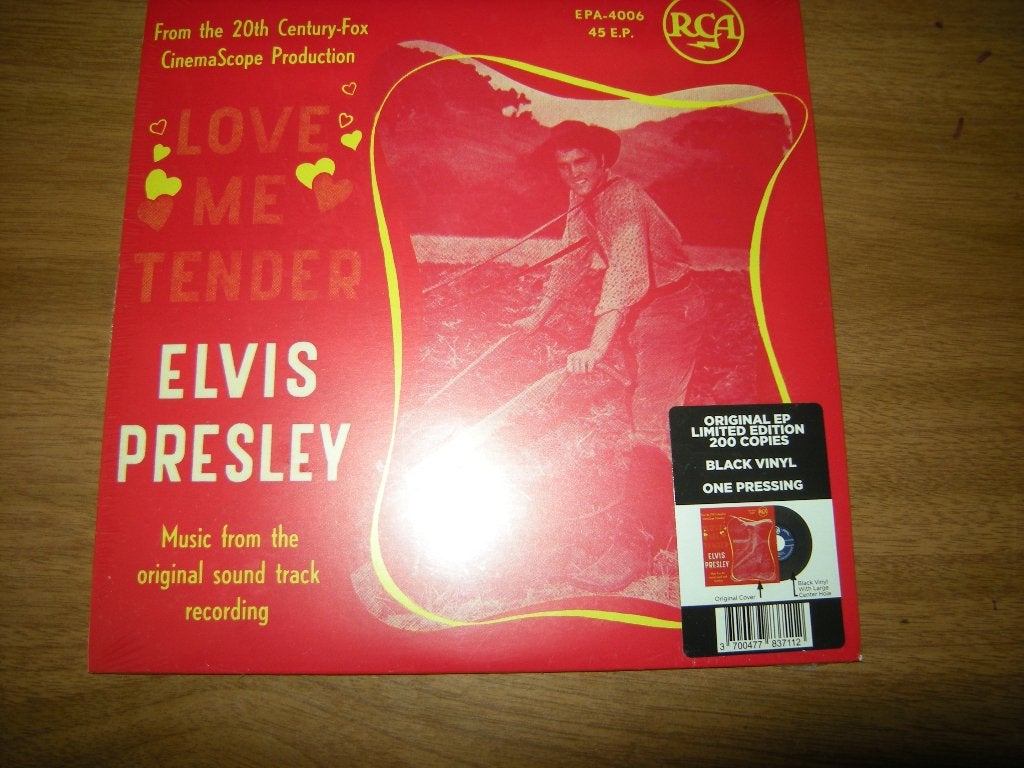 Elvis Presley (Love Me Tender) ep., 7 inch, Pop, EP, Nieuw in verpakking