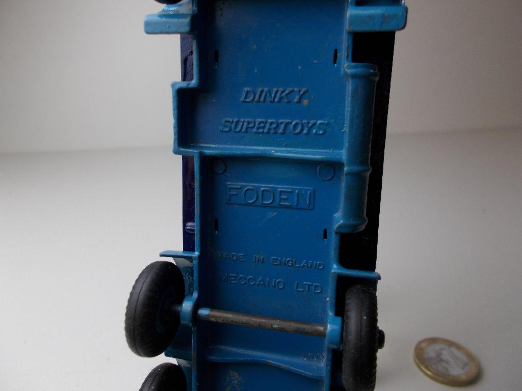 1948 Dinky Supertoys 501 FODEN FLAT TRUCK. Repainted (-B-), Ophalen of Verzenden, Gebruikt, Bus of Vrachtwagen, Dinky Toys