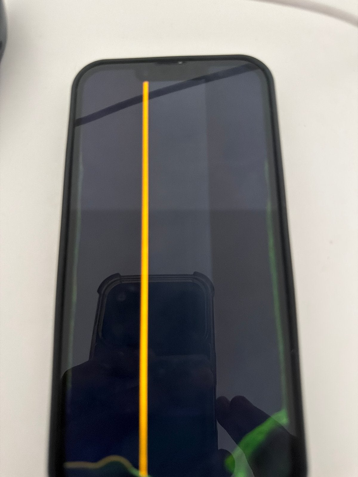 iPhone 13 - Gebarsten achterkant en lijn in scherm, Ophalen, 128 GB, Zwart, IPhone 13