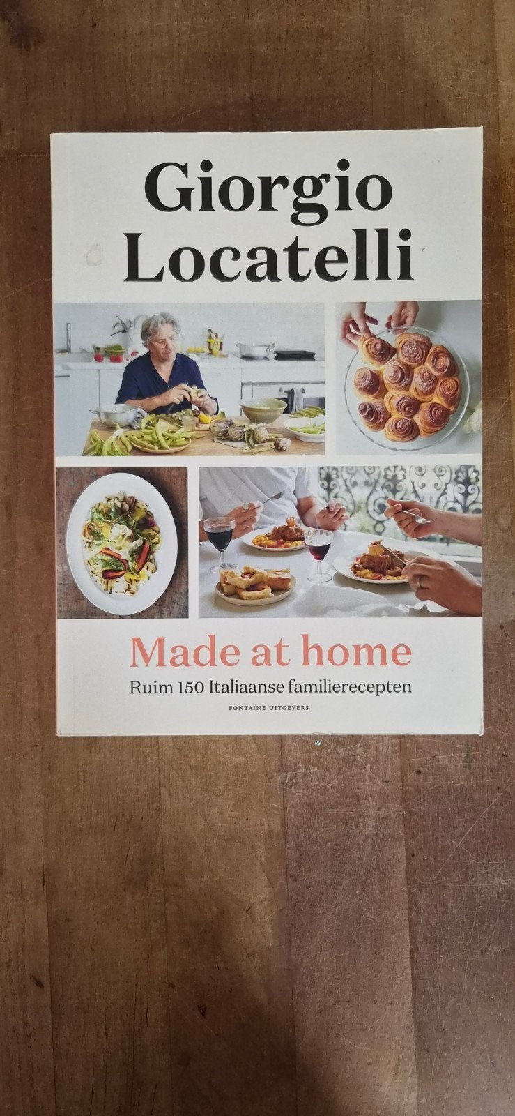 Georgio Locatelli - Made at Home, Italië, Zo goed als nieuw, Georgio Locatelli, Ophalen of Verzenden