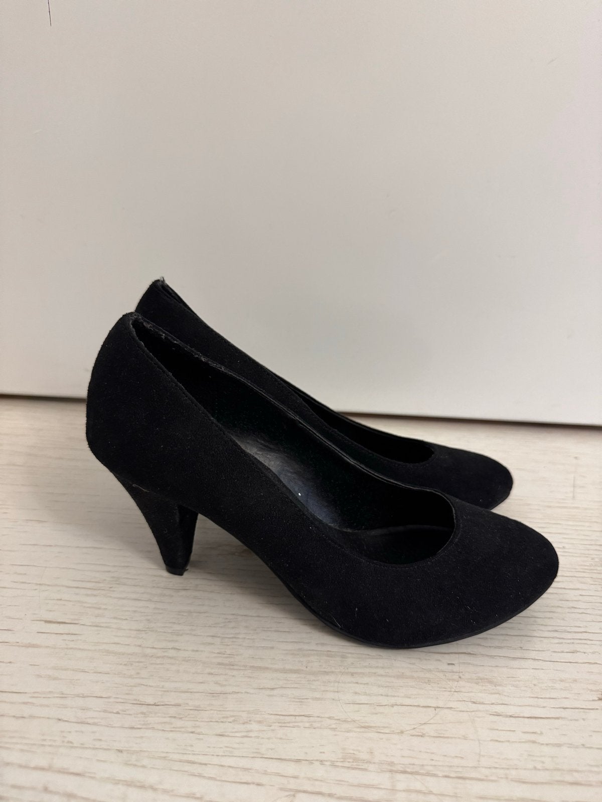 Graceland zwarte pumps maat 38, Ophalen of Verzenden, Zo goed als nieuw, Zwart, Pumps