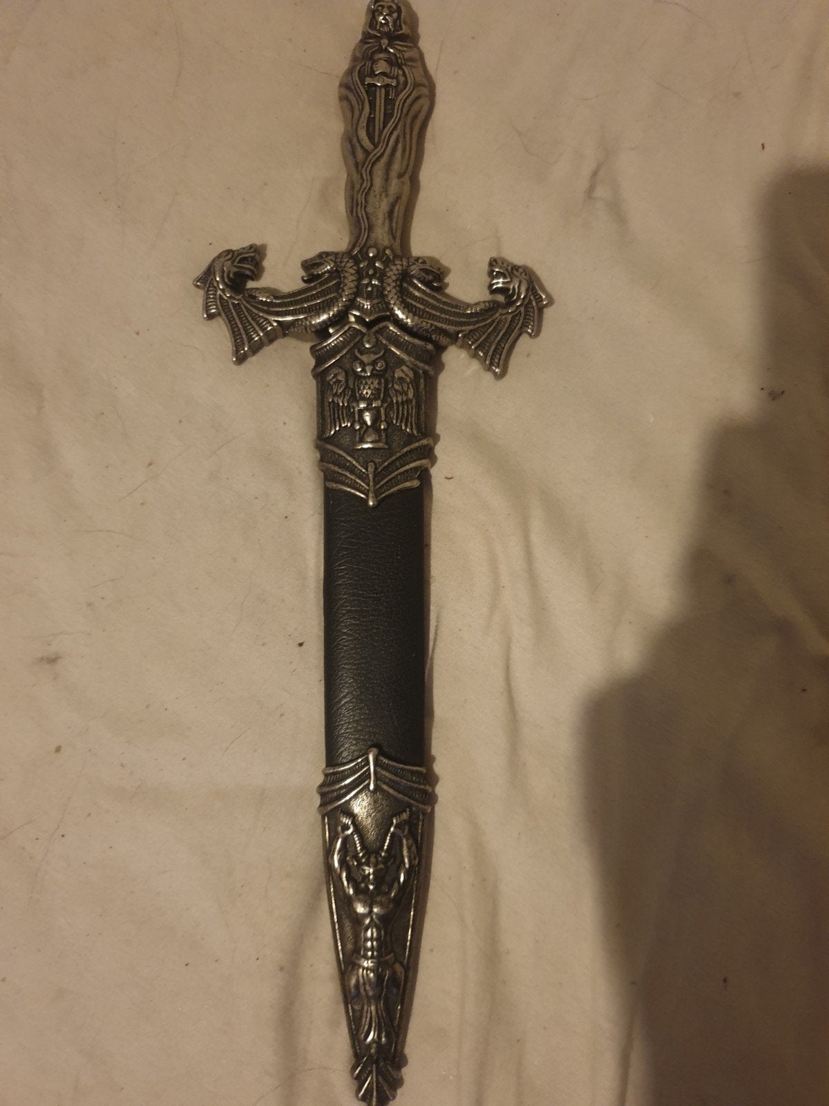 Decoratieve Dolk met Schede - Fantasie Stijl, Ophalen of Verzenden, Gebruikt