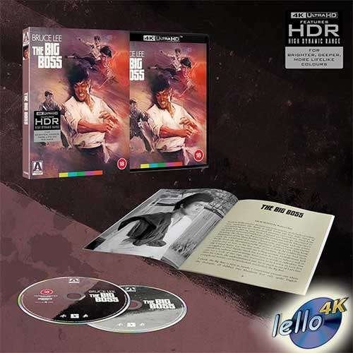 Blu-ray 4K: The Big Boss, L.E. (1971 Bruce Lee, Maria Yi) UK, Ophalen of Verzenden, Nieuw in verpakking, 4K Ultra HD Blu-ray, Actie