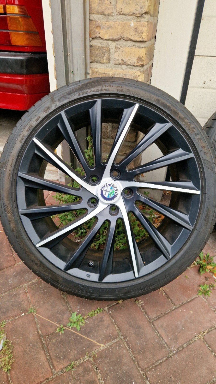 Alfa Romeo Turbina 18 inch, Auto-onderdelen, Banden en Velgen, Ophalen, 18 inch, Gebruikt, Banden en Velgen