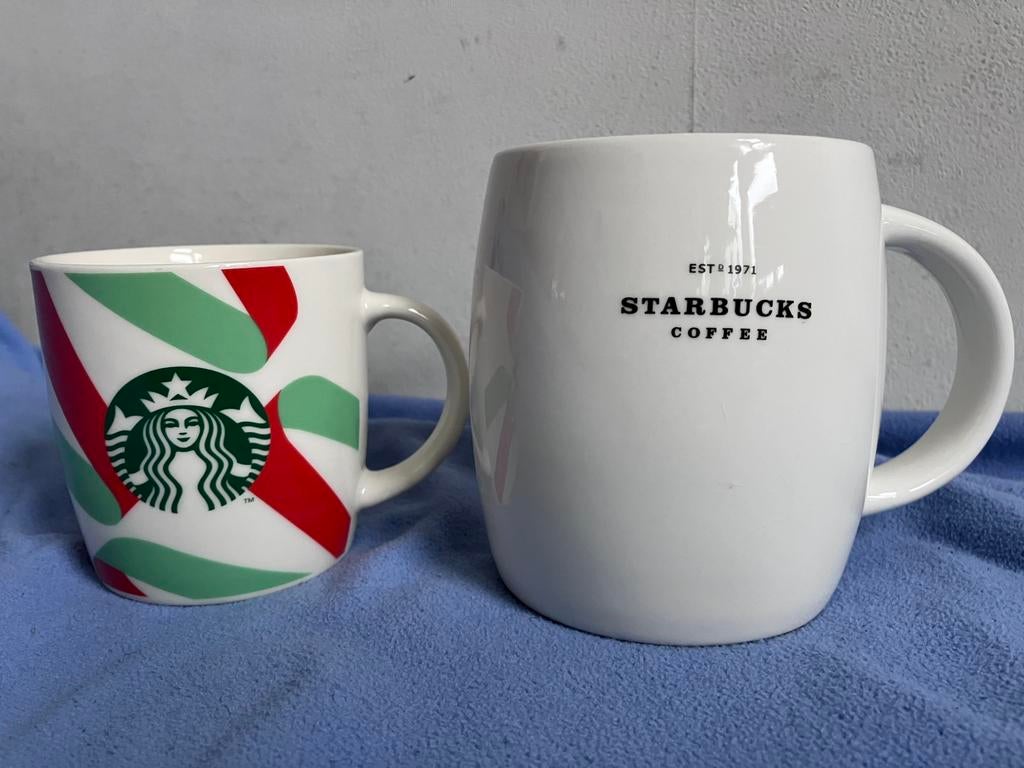 Koffiemok | Starbucks | Groot | Est. d 1971, Ophalen of Verzenden, Zo goed als nieuw, Overige stijlen, Kop(pen) en/of Schotel(s)