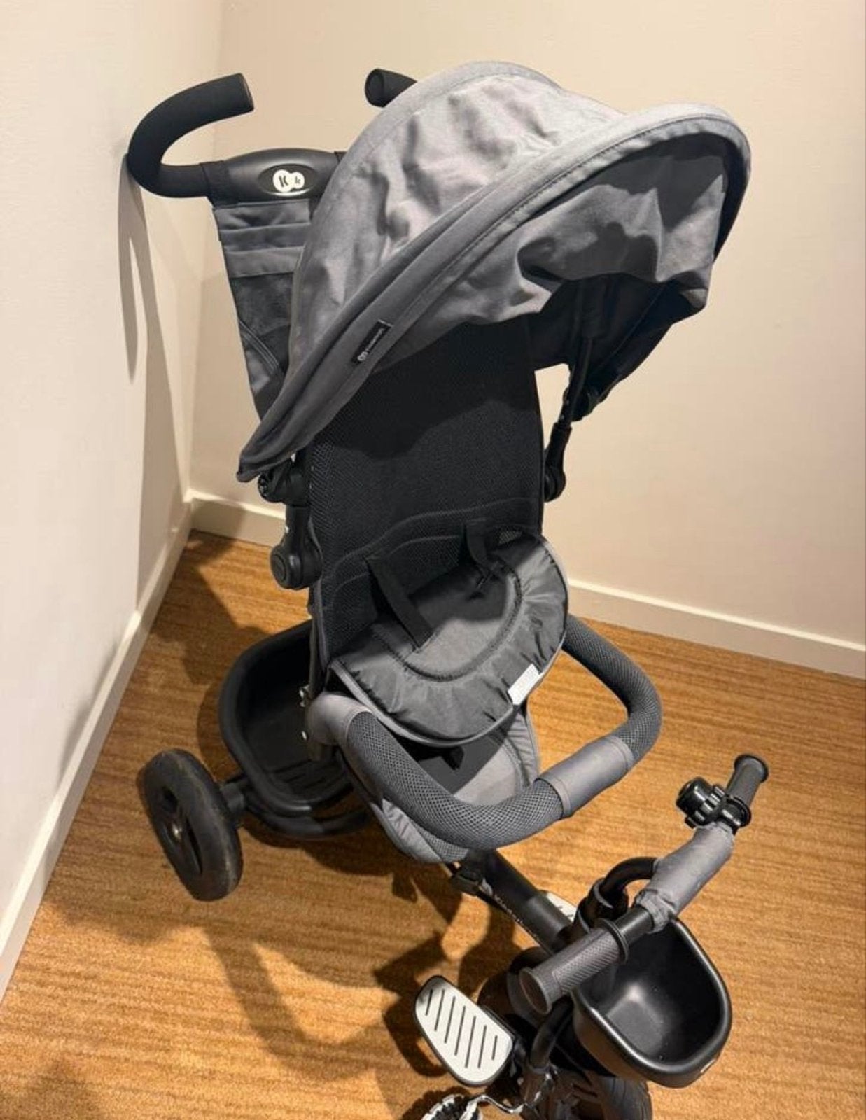 Kinderkraft kinderfiets driewieler -Nieuw, Ophalen of Verzenden, Zo goed als nieuw, Duwstang