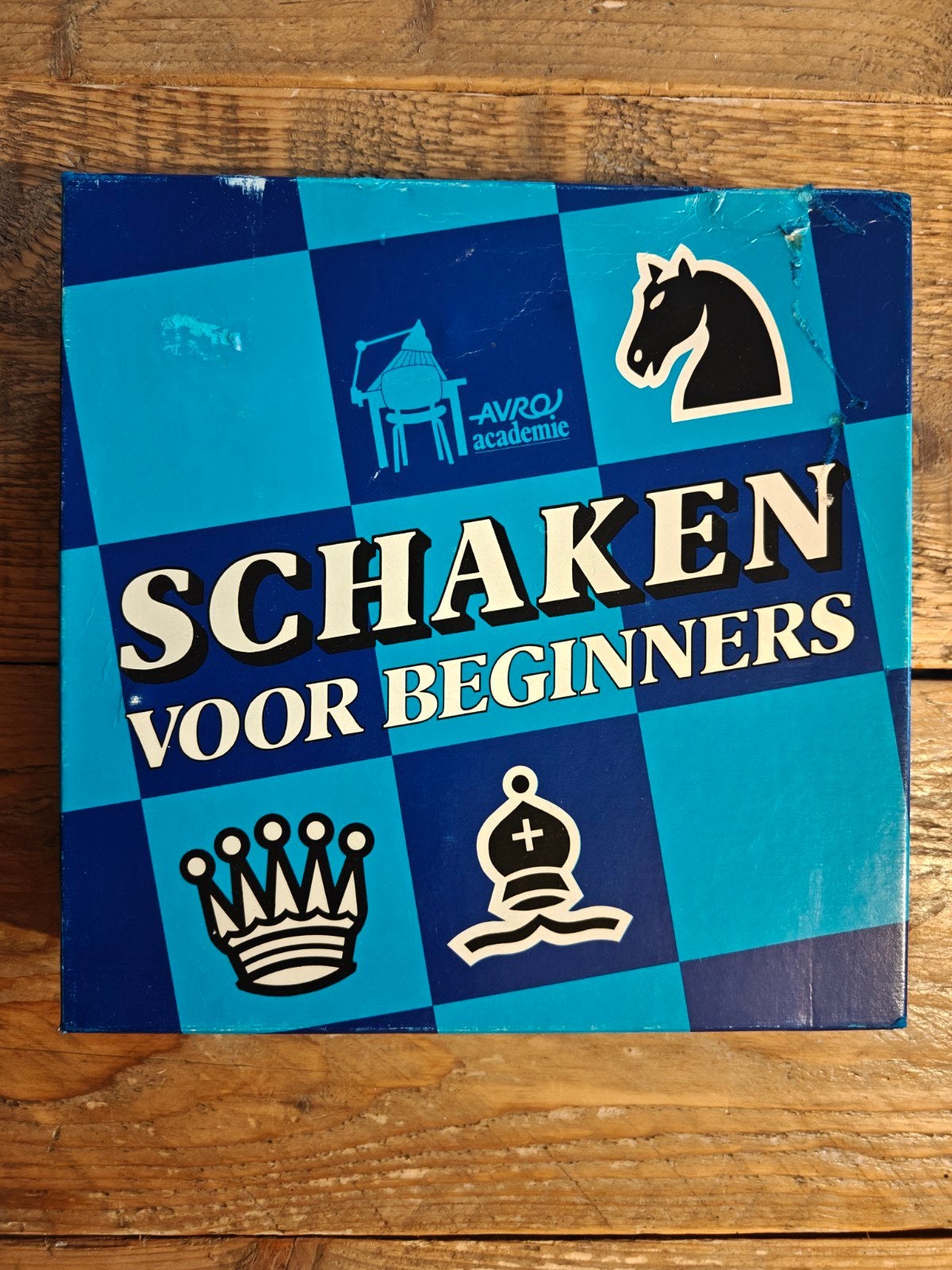 Schaken voor beginners., Ophalen of Verzenden, Avro academie., Avro academie., Avro academie.