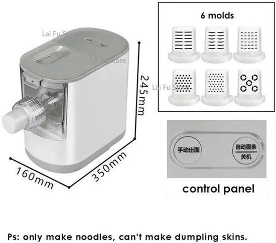 Noedelsnijder – Pastamachine – Dumpling Maker – Pasta Roller, Corvance B.V., Verzenden, Nieuw, Corvancebol@gmail.com