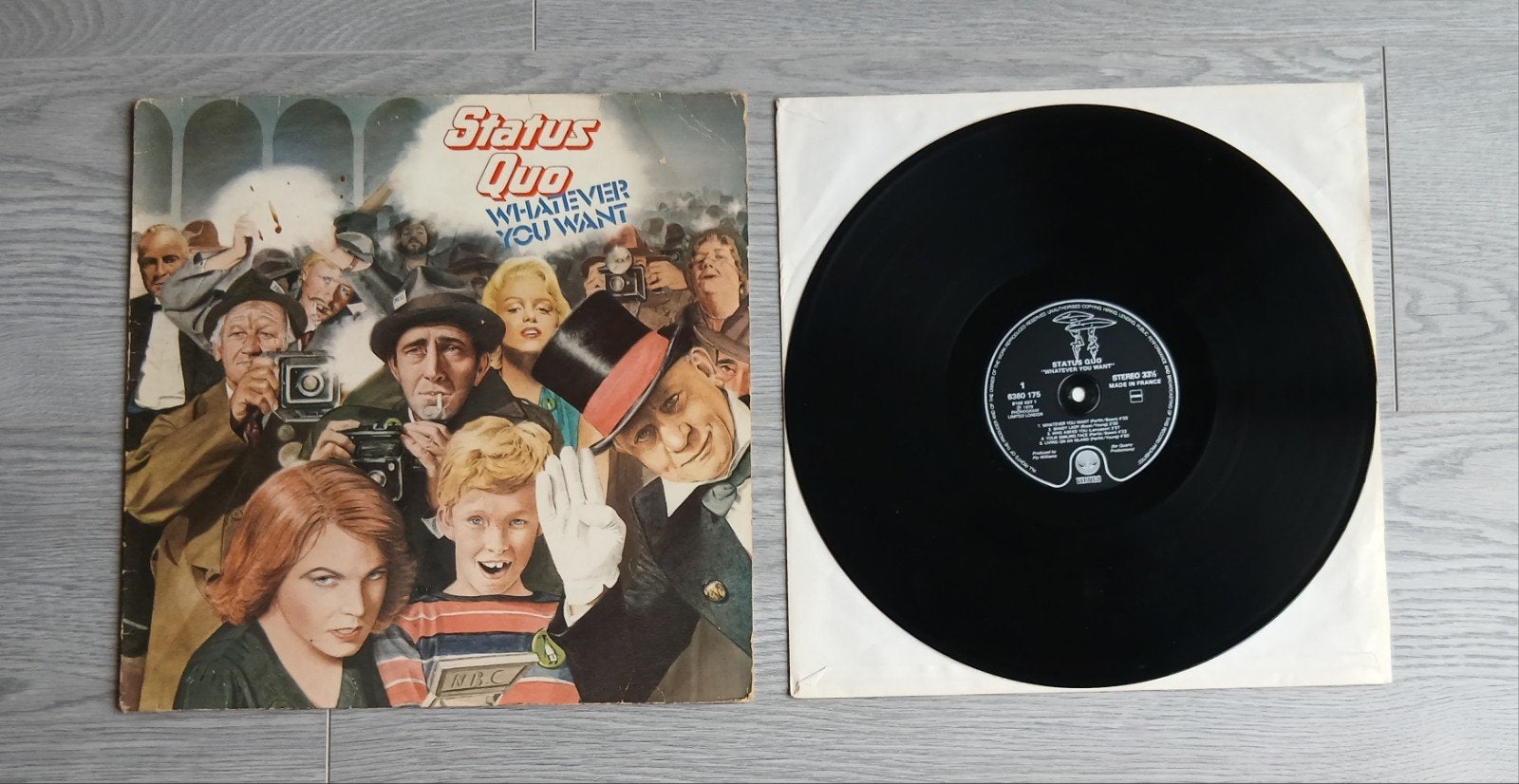 Status Quo Whatever You Want Vinyl LP, Ophalen of Verzenden, Gebruikt, 12 inch, Poprock