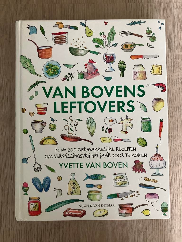 Van Bovens Leftovers - Yvette van Boven kookboek, Boeken, Kookboeken, Hoofdgerechten, Ophalen of Verzenden, Zo goed als nieuw