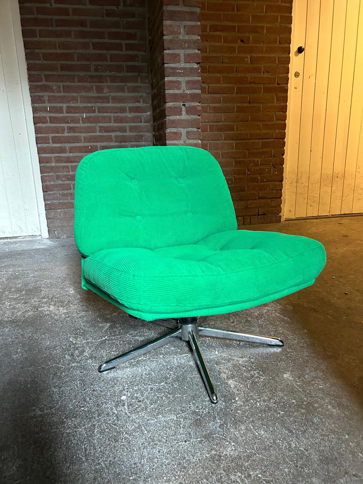 Dyvlinge draaistoel groen IKEA, Ophalen, Zo goed als nieuw, 75 tot 100 cm, 50 tot 75 cm