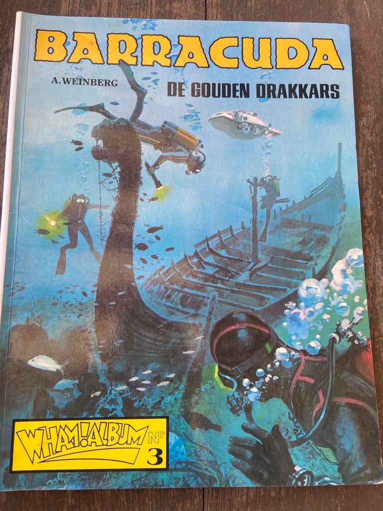 Barracuda - De Gouden Drakkar (Wham! Album nr. 3), Boeken, Stripboeken, Eén stripboek, Ophalen of Verzenden, Gelezen