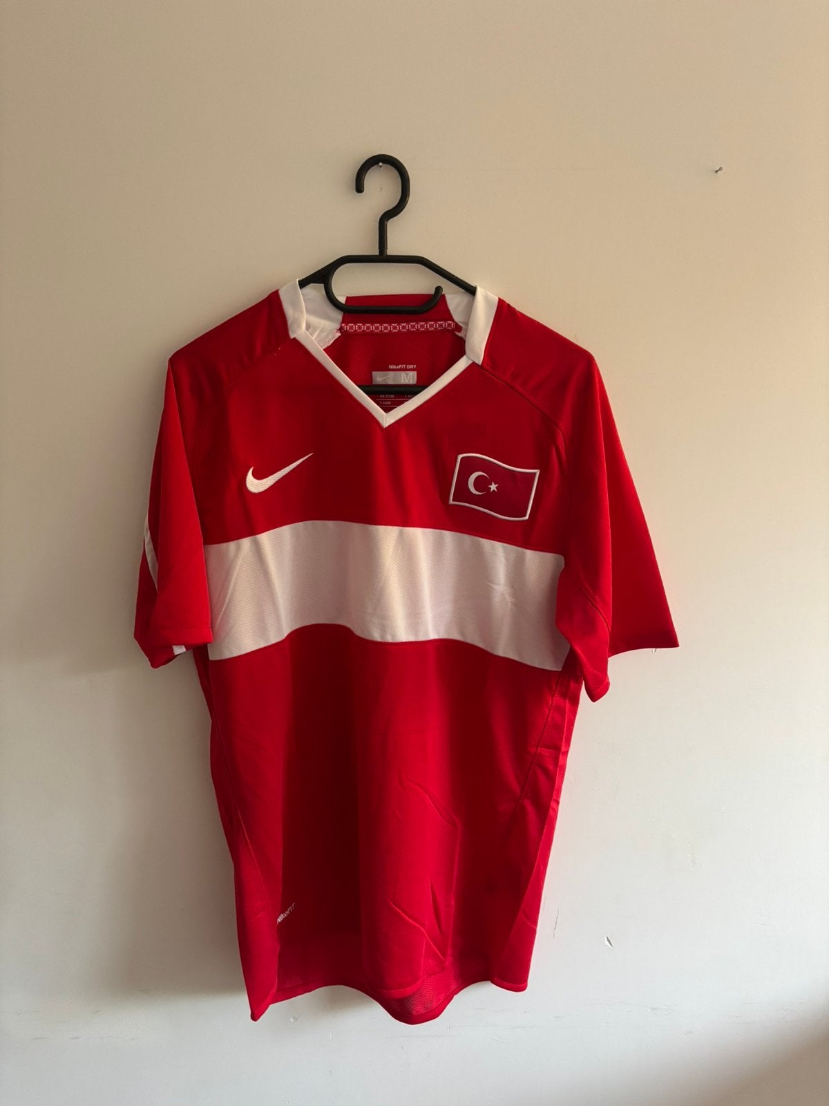 Türkiye Turkije EK 2008 Home Shirt Rood Retro Euro 2008, Ophalen of Verzenden, Zo goed als nieuw, Buitenlandse clubs, Shirt