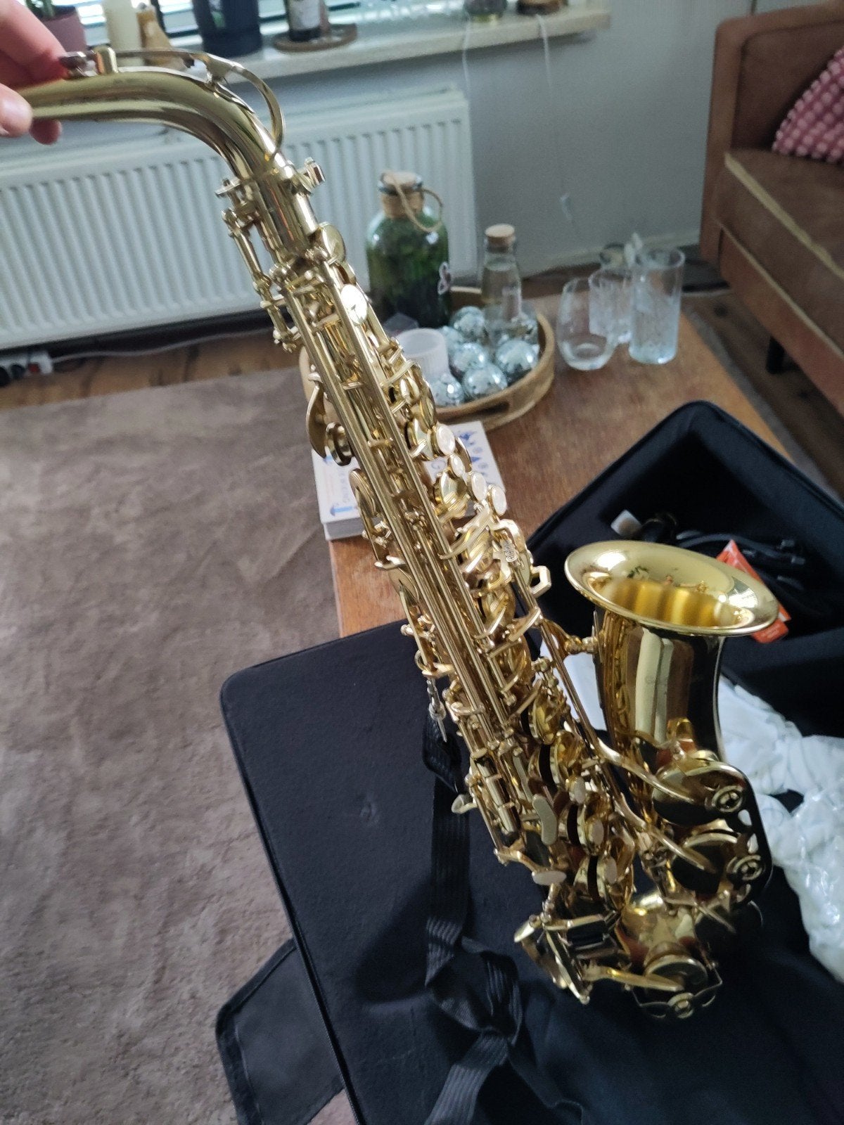 Complete beginnerset saxofoon van Gear4music, z.g.a.n., Ophalen of Verzenden