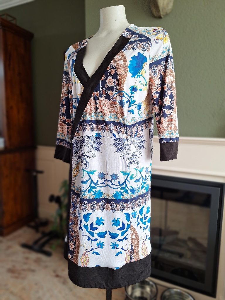 Etoile du Monde kimono achtige jurk 2 L 40, Kleding | Dames, Maat 38/40 (M), Overige kleuren, Verzenden, Etoile du Monde