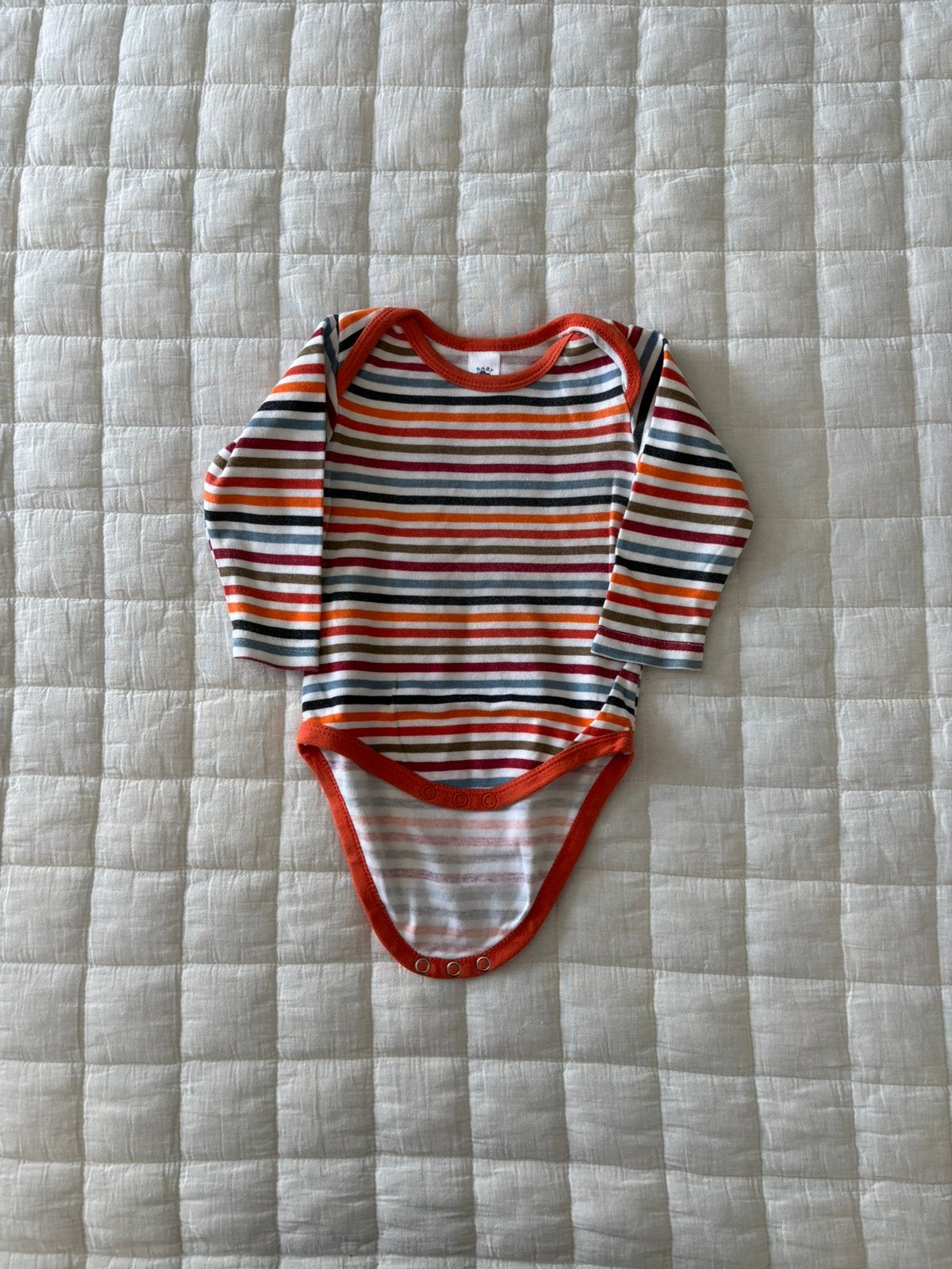 C&A baby romper gestreept maat 74, Ophalen of Verzenden, Zo goed als nieuw, Jongetje of Meisje, Pakje