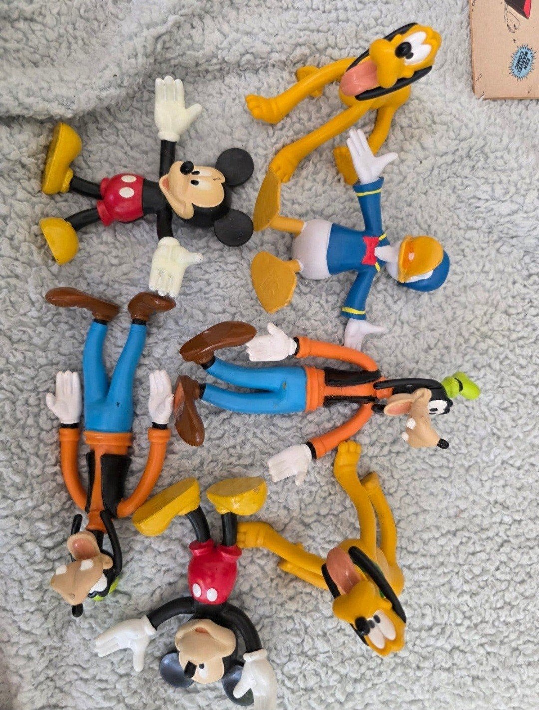 Disney figuren set - Mickey, Donald, Goofy, Pluto, Ophalen of Verzenden
