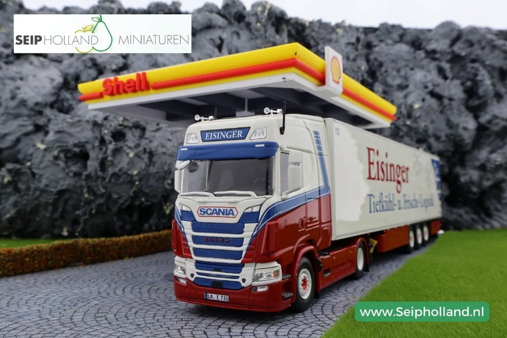 TEKNO Eisinger Scania NGS highline met koeloplegger, Nl, Info@seipholland.nl, Nieuw, Bus of Vrachtwagen