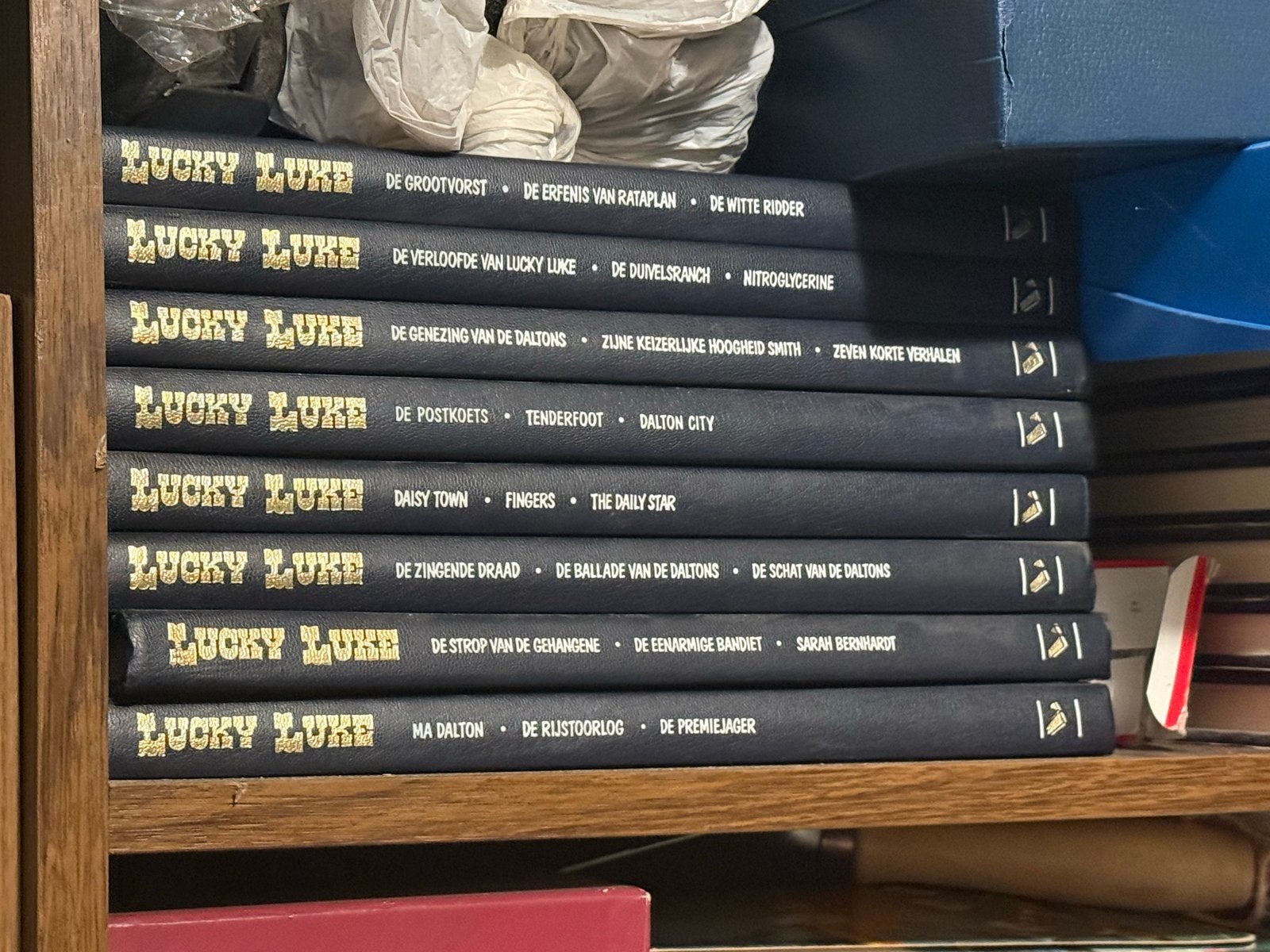 Lucky Luke Complete Serie (8 delen), Complete serie of reeks, Ophalen of Verzenden, Zo goed als nieuw