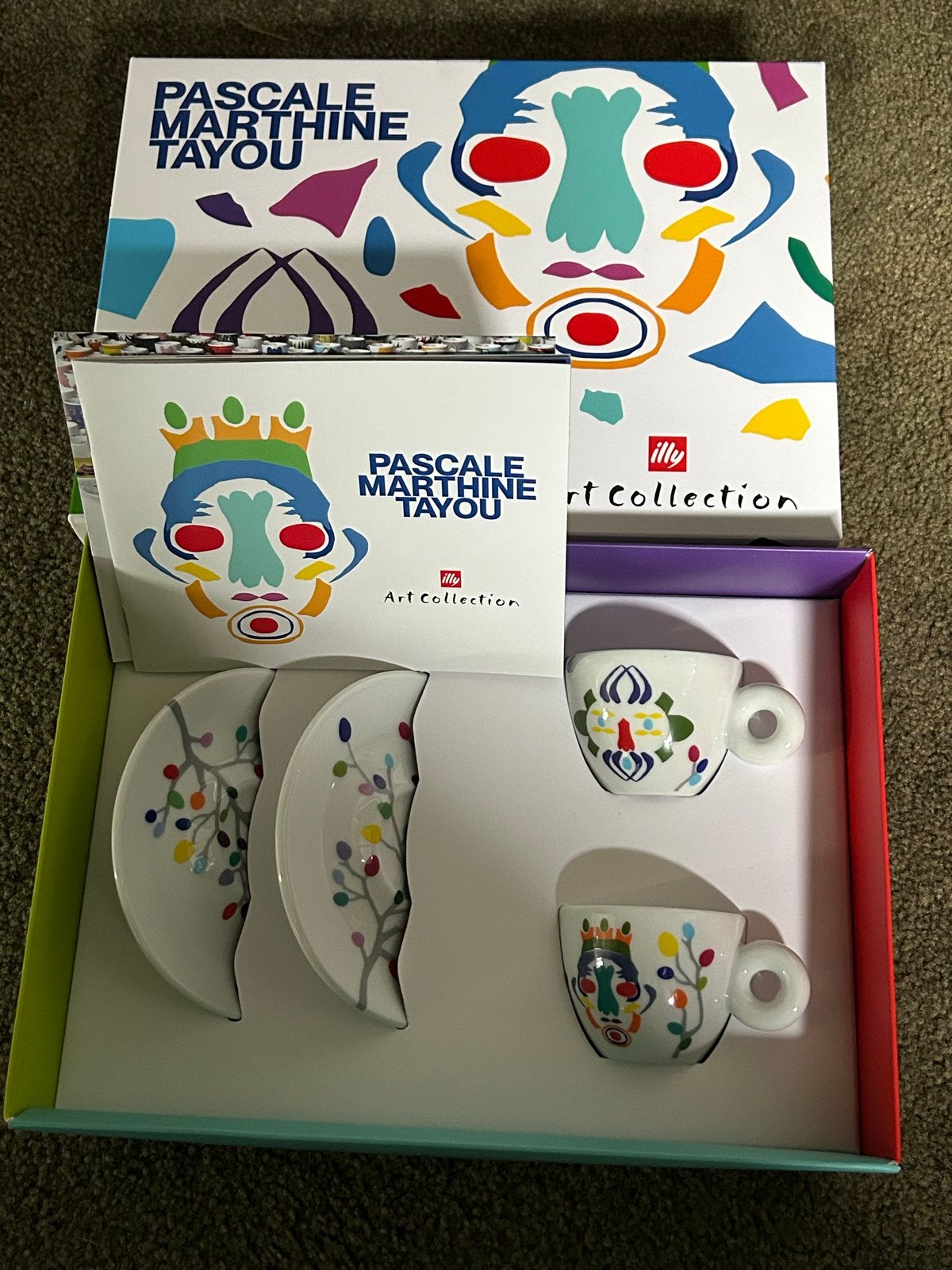 Illy Art Collection espresso kopjes Pascale Marthine Tayou, Ophalen, Nieuw, Illy, Kop(pen) en/of Schotel(s)