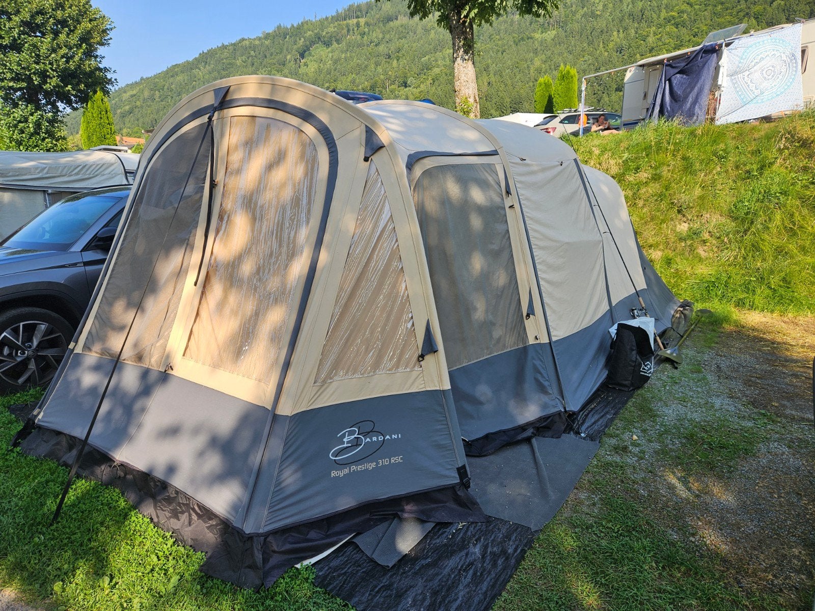 Bardani Royal Prestige 310  rsc, Caravans en Kamperen, Tenten, Ophalen of Verzenden, Zo goed als nieuw, Tot en met 4