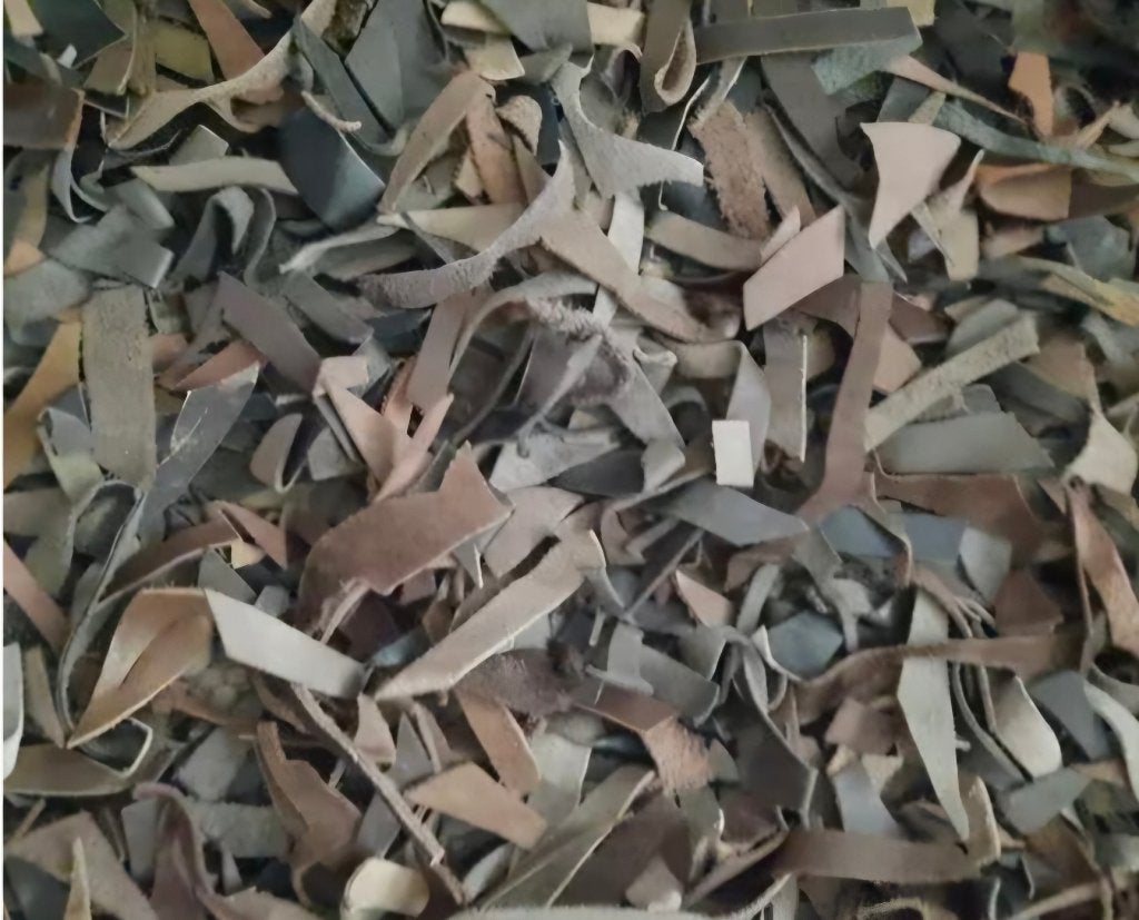 Vloerkleed van echt leer, Ophalen, Gebruikt, 100 tot 150 cm, Bruin