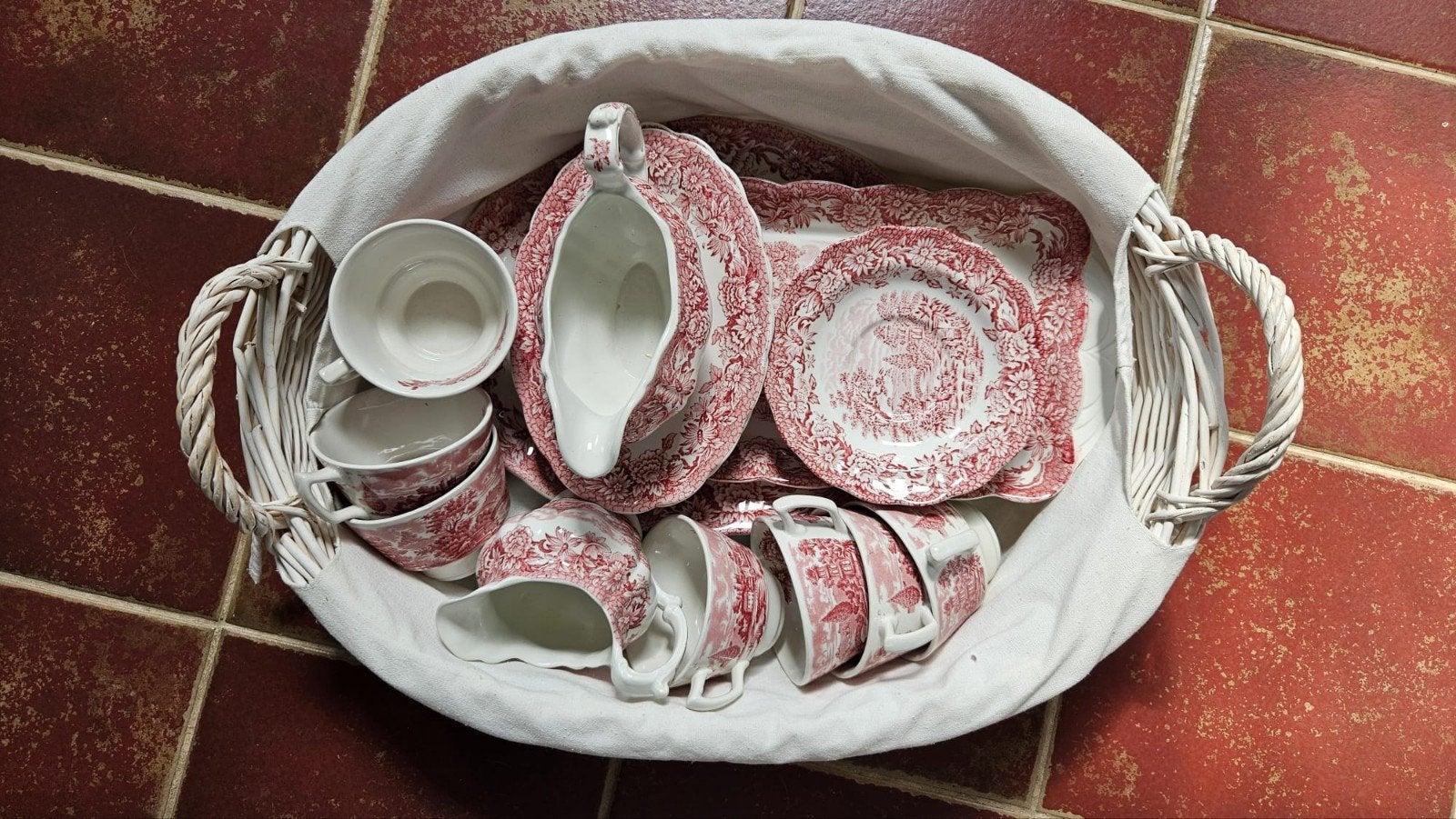 Ridge way Woburn servies, Ophalen