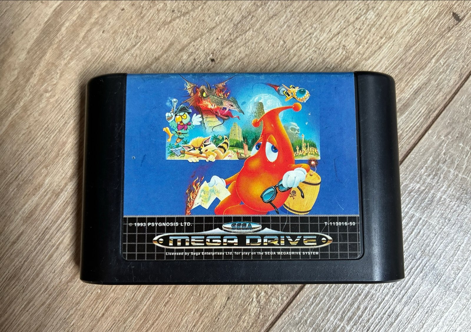 Puggsy - Sega Mega Drive (1993) - Klassieke Platformer, Spelcomputers en Games, Gebruikt, 1 speler, Ophalen of Verzenden, Platform