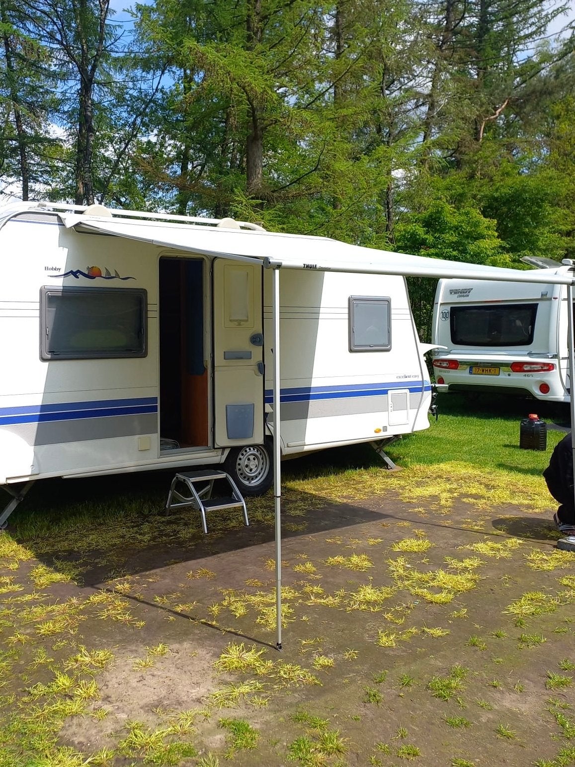 Thule Omnistor zakluifel 3.00m voor caravan/camper, Ophalen, Gebruikt