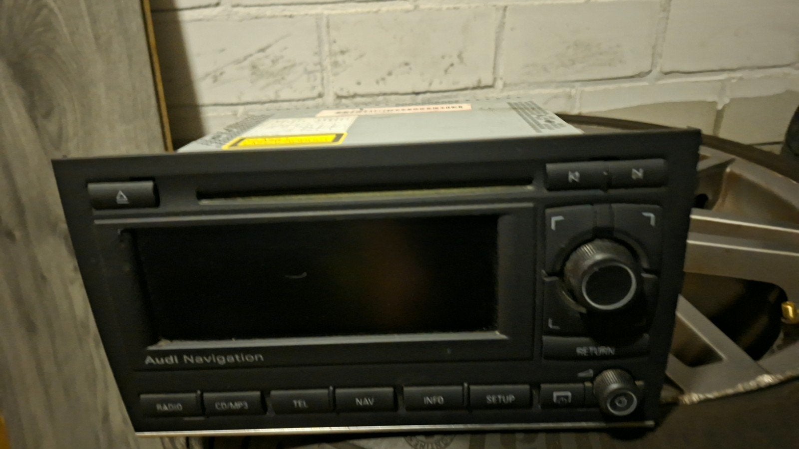 Radio Audi Navigation - RNS-E, Ophalen
