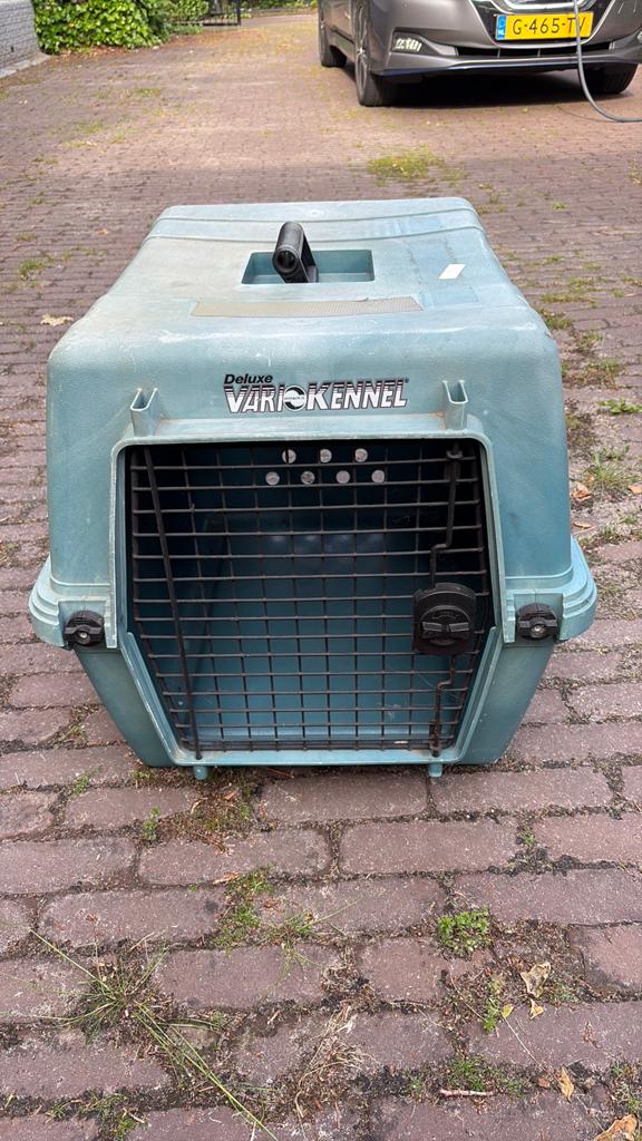 Varikennel reisbox honden en katten, Ophalen, Gebruikt