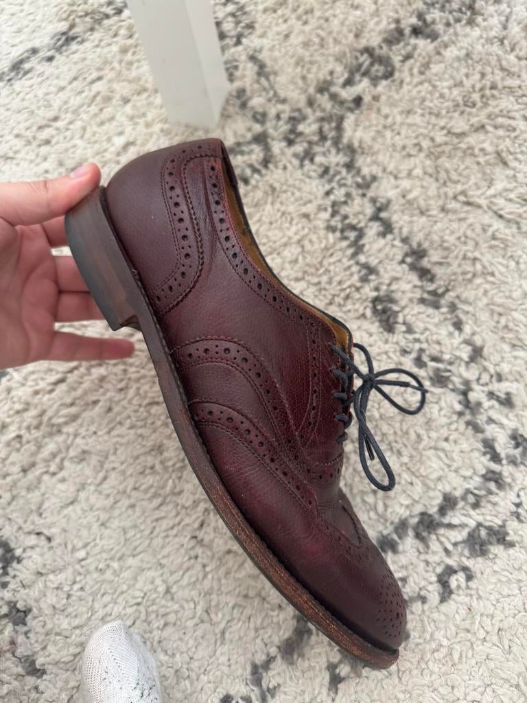 Van Bommel Brogues - Klassieke Herenschoenen, Kleding | Heren, Schoenen, Ophalen of Verzenden, Gedragen, Bruin, Veterschoenen