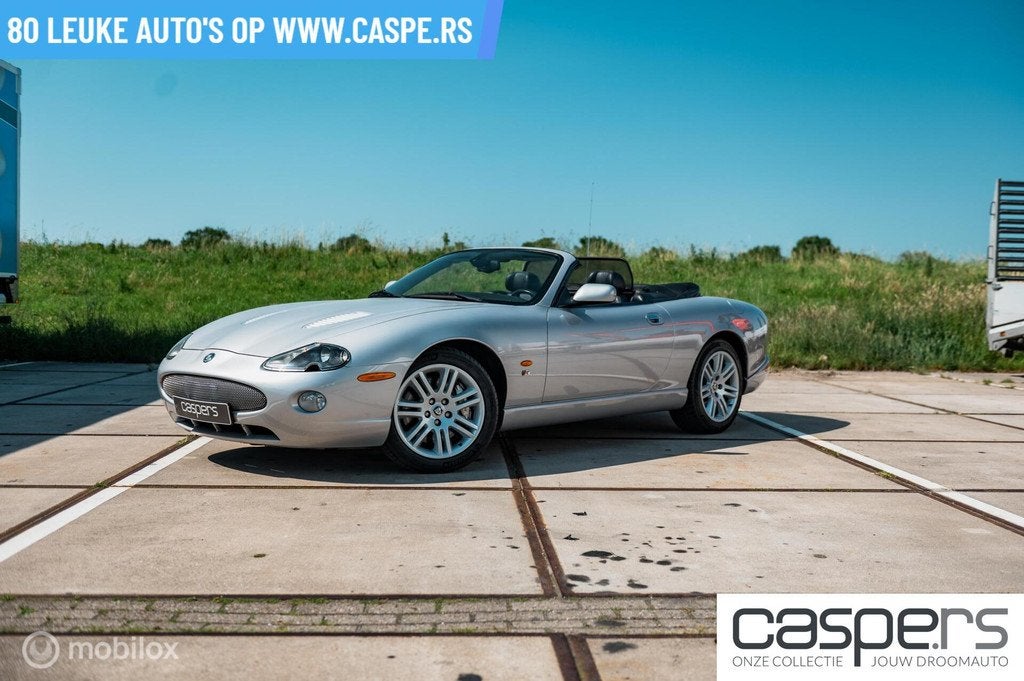 Jaguar XKR 4.2 V8 Convertible, Auto's, Jaguar, Achterwielaandrijving, Gebruikt, Cabriolet, 4 stoelen