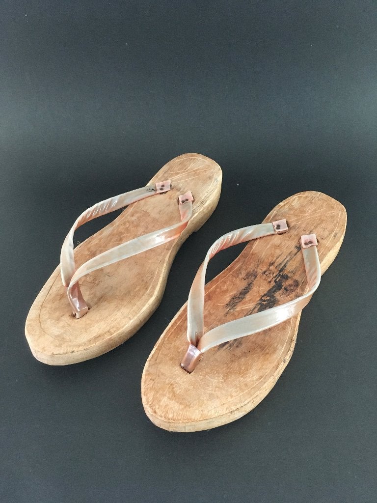 Houten schoenen, Ophalen of Verzenden