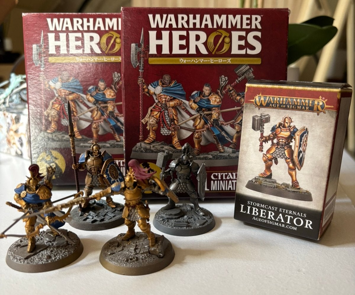Warhammer Stormcast Eternals, Hobby en Vrije tijd, Ophalen, Gebruikt, Figuurtje(s), Warhammer
