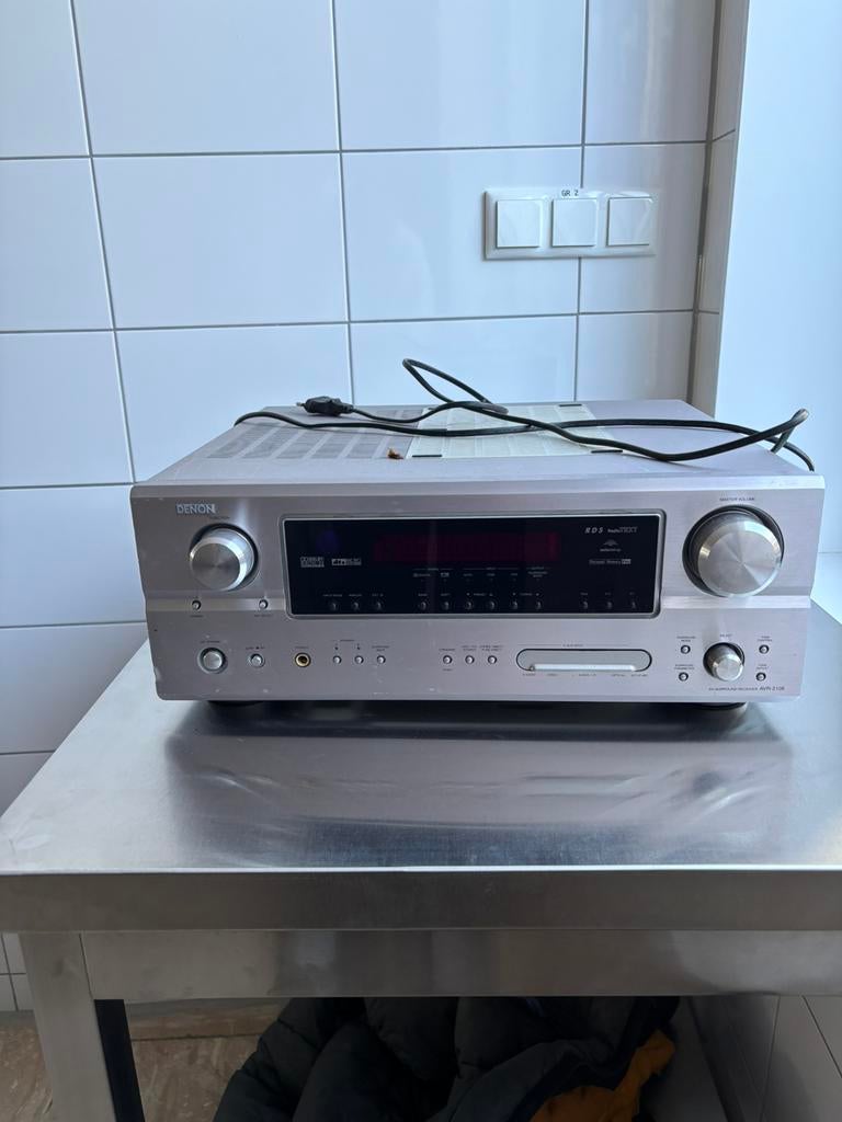 Denon AVR-2106, Ophalen, Zo goed als nieuw, 120 watt of meer, Denon