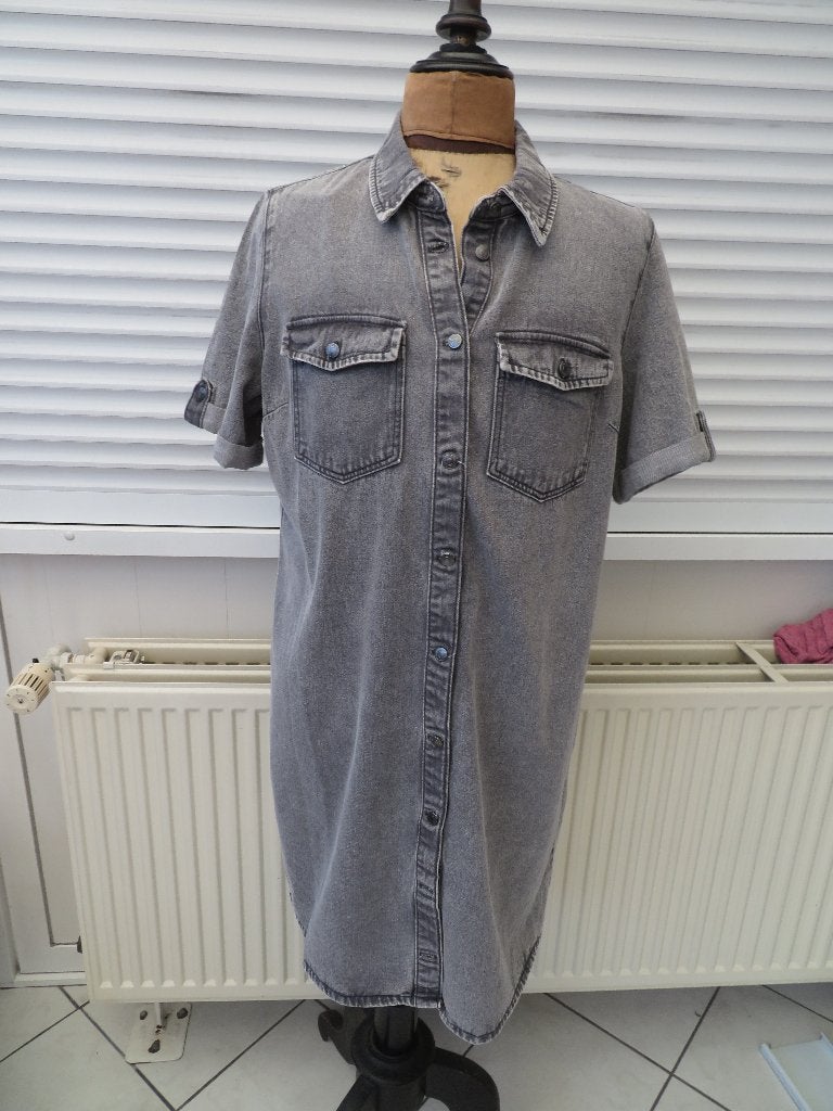 Dames jeans jurk nieuw mt. XL Vero Moda grijs., Vero Moda, Maat 46/48 (XL) of groter, Nieuw, Ophalen of Verzenden