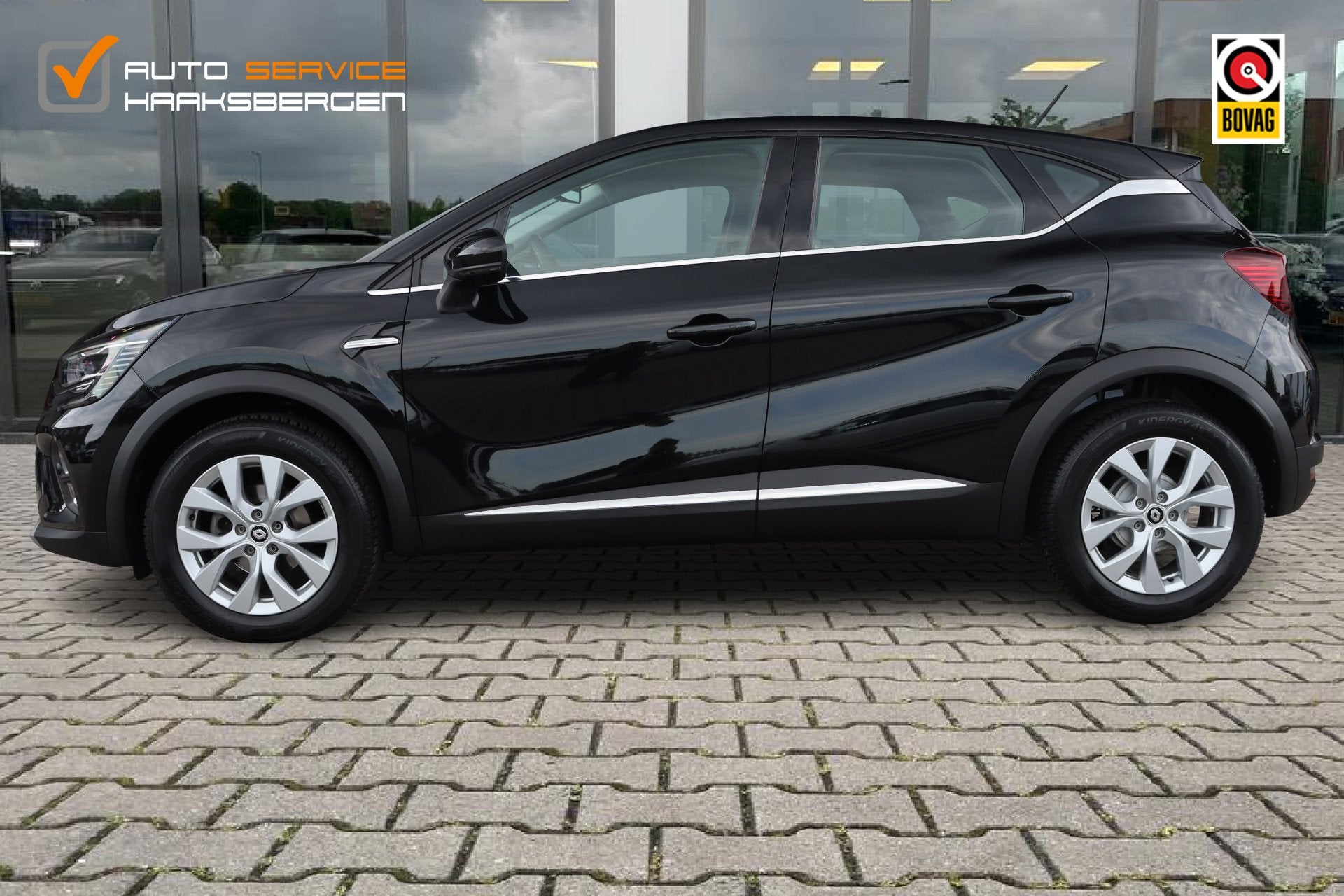 Renault Captur 1.0 TCe 90 Intens | LED | Camera | Keyless |, Voorwielaandrijving, Gebruikt, Leder en Stof, Zwart