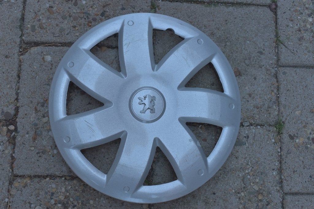 1 losse originele wieldop Peugeot 15 inch, Auto diversen, Ophalen of Verzenden, Gebruikt