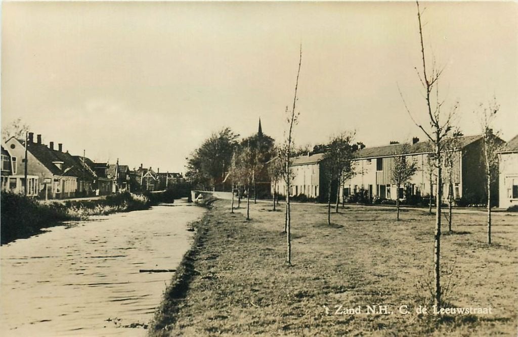 378-346-025 t Zandt NH C de Leeuwstraat, Verzamelen, Ansichtkaarten | Nederland, Groningen, Voor 1920, Verzenden