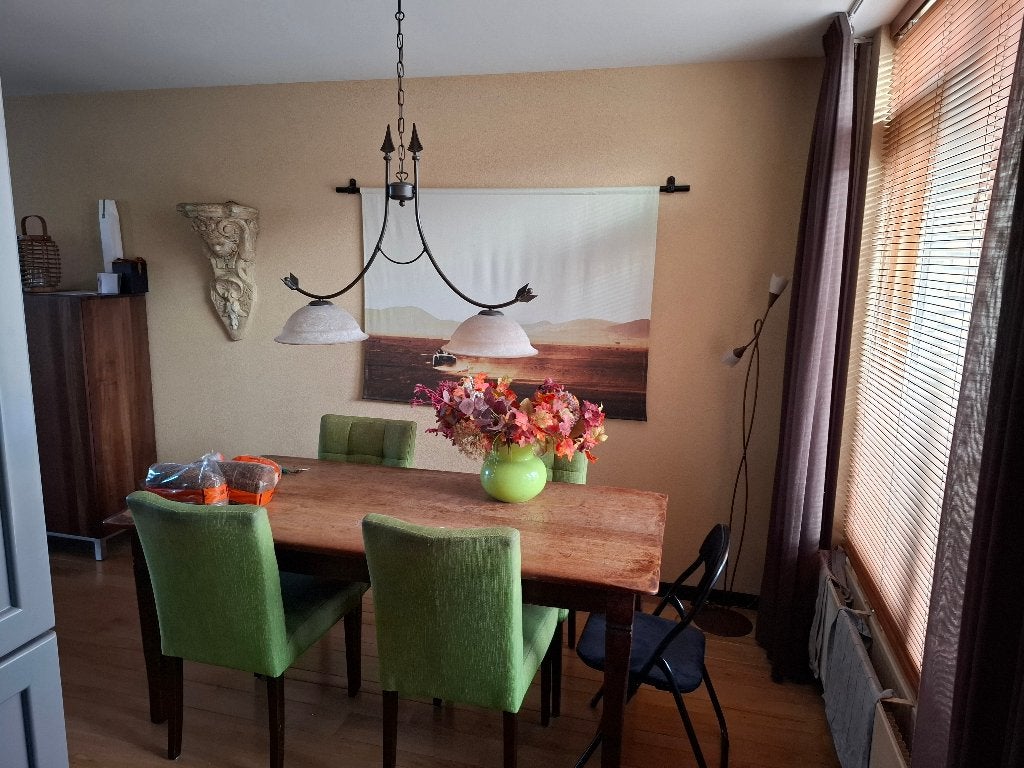lamp eettafel, Ophalen, Gebruikt, Glas
