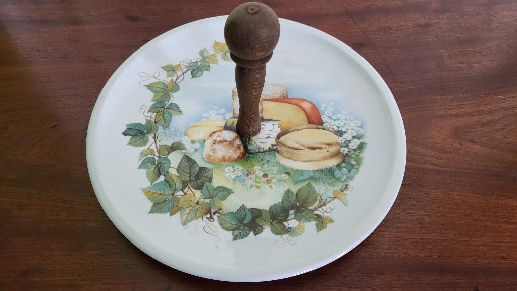 Kaasschotel porselein Philippe Deshoulières, Antiek en Kunst, Ophalen of Verzenden